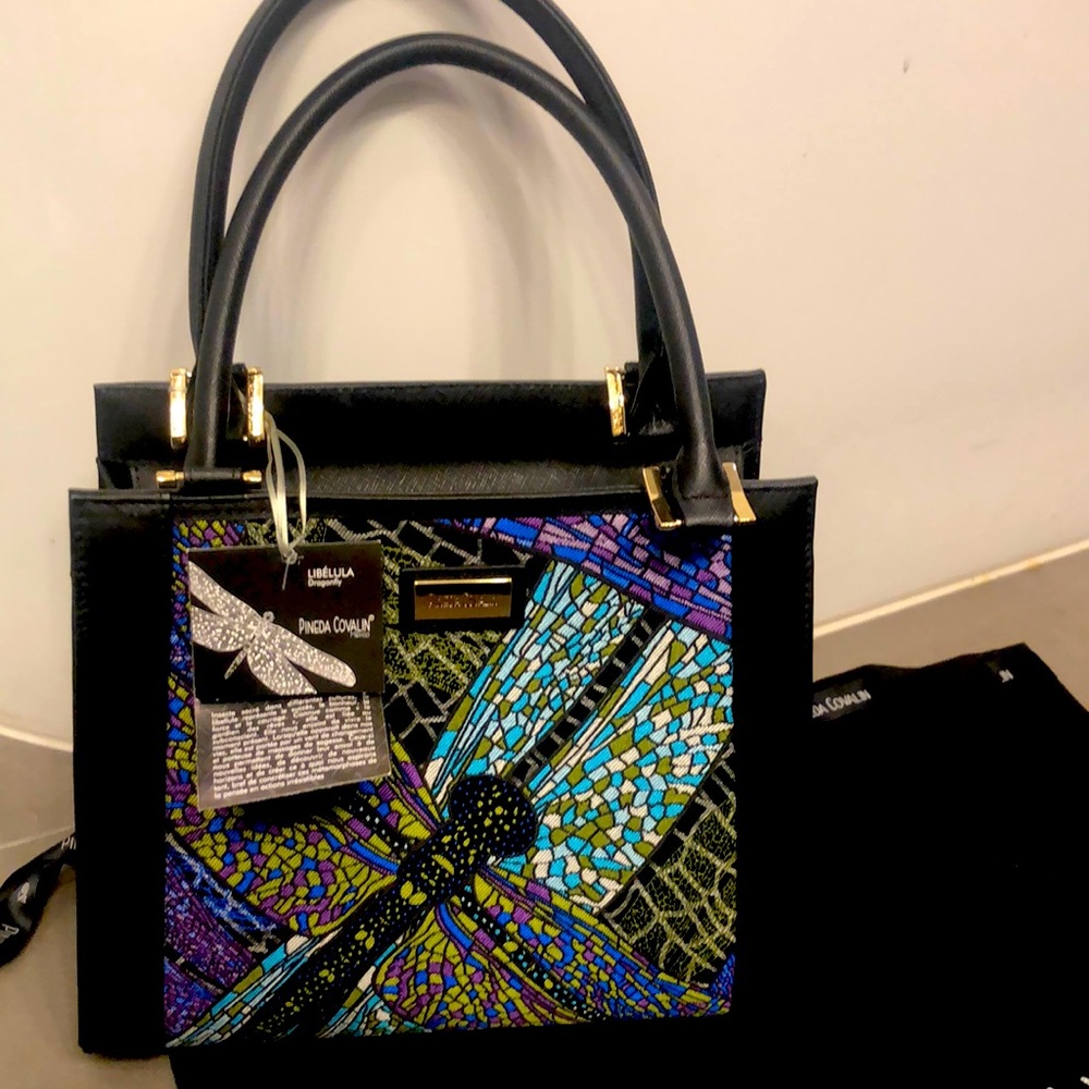 NWT Pineda Covalin Dragonfly Handbag